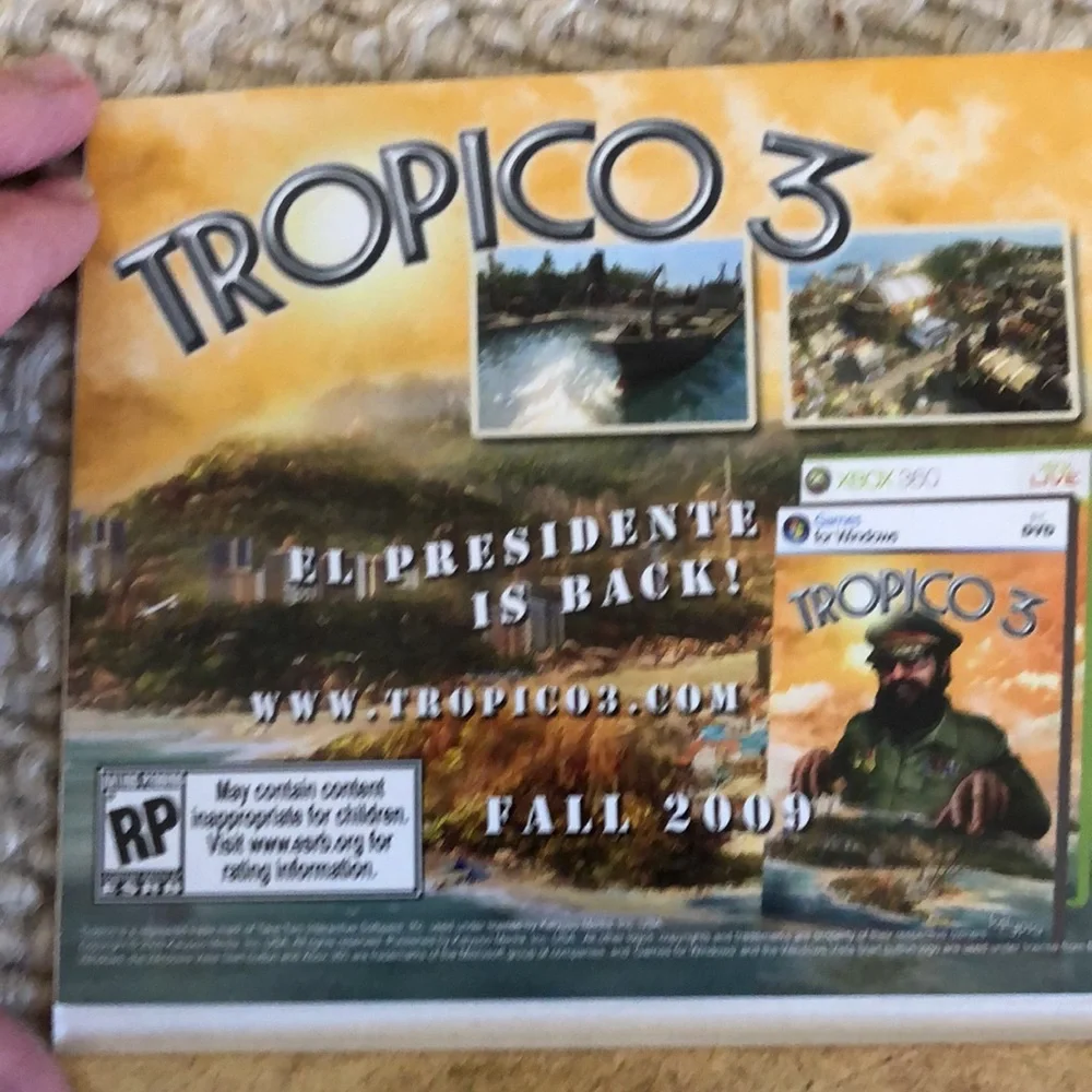 Tropics Reloaded PC game-3 games on DVD